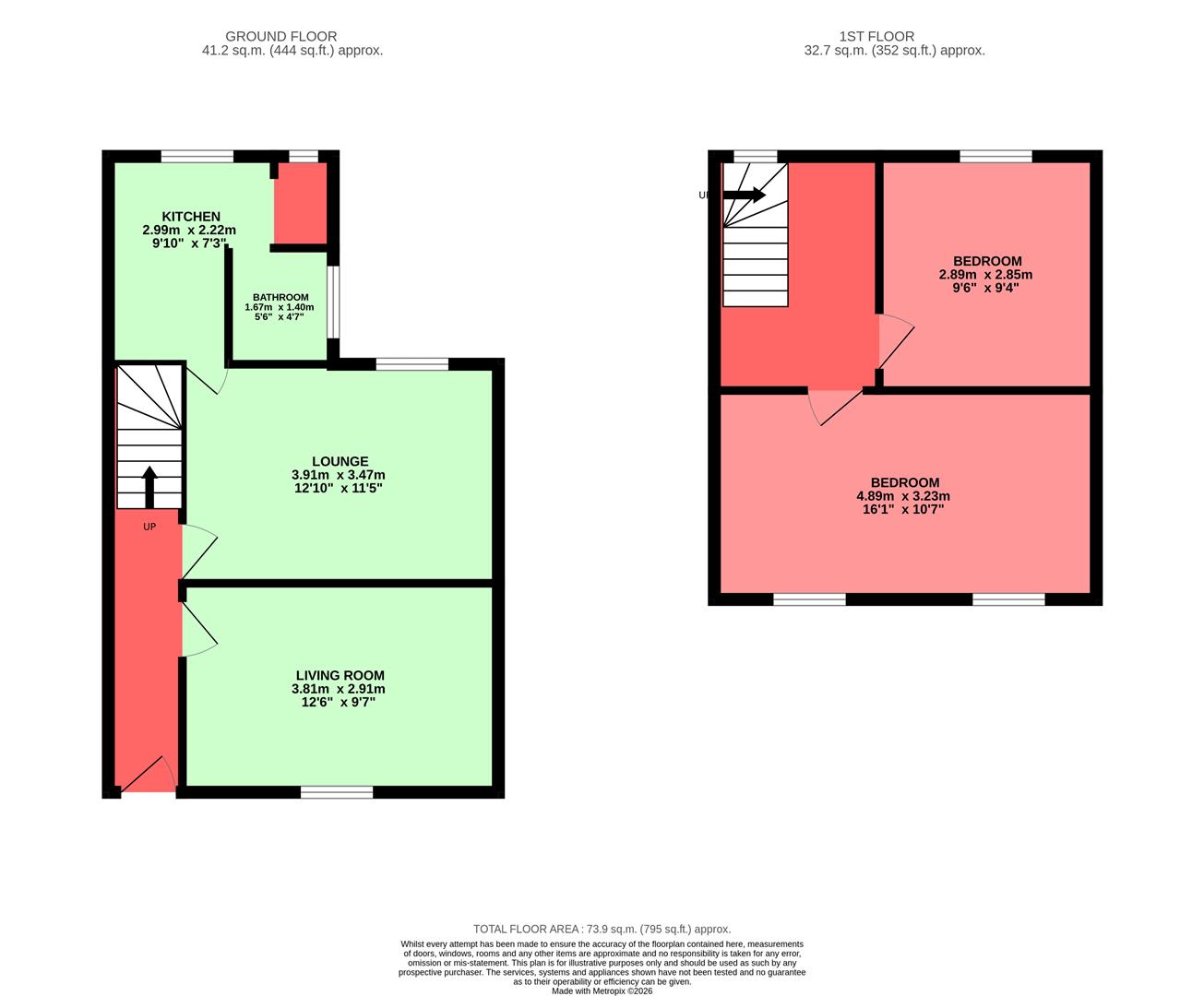 Cobden Street, Aberaman Floorplan
