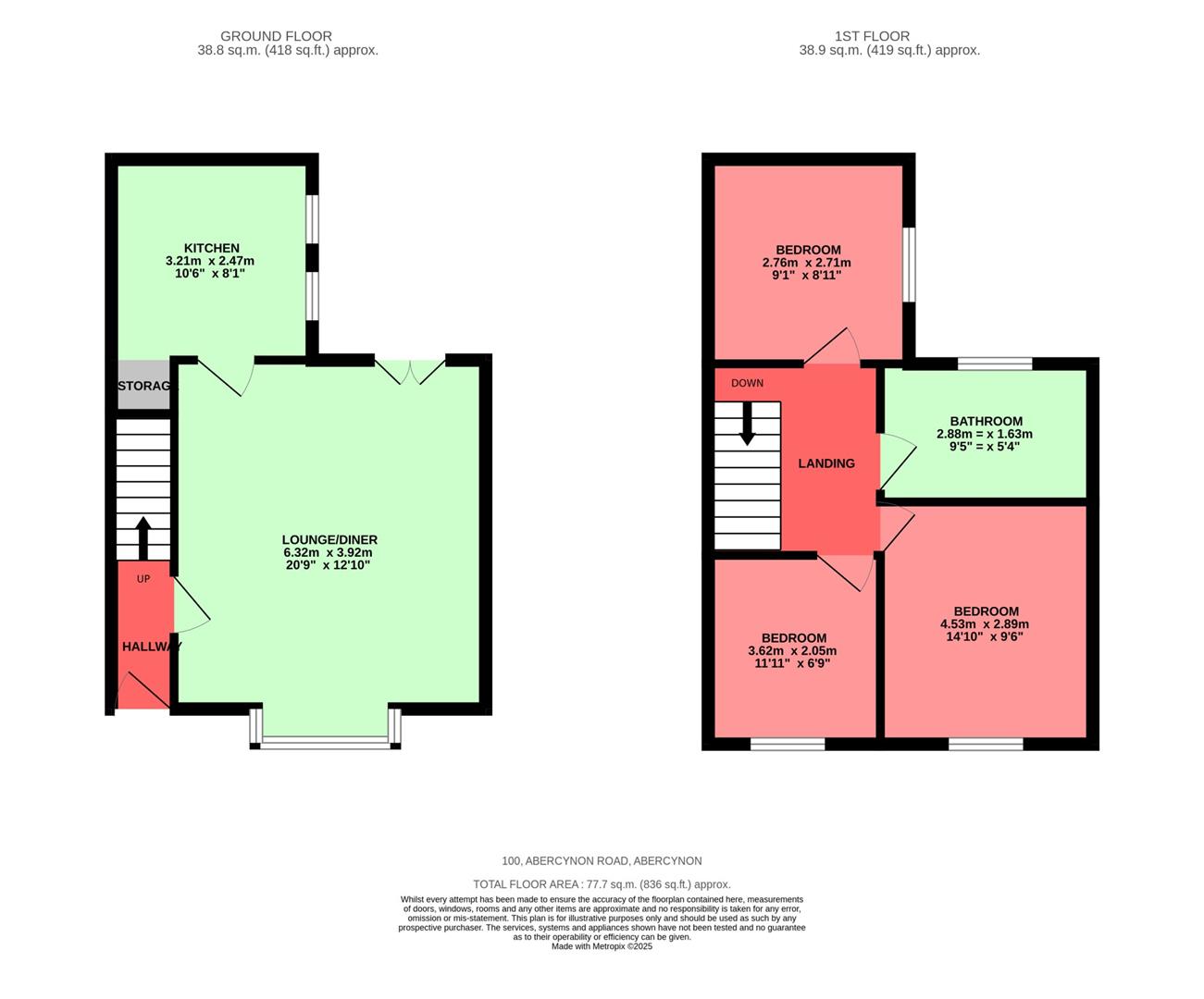 Abercynon Road, Abercynon, Mountain Ash Floorplan
