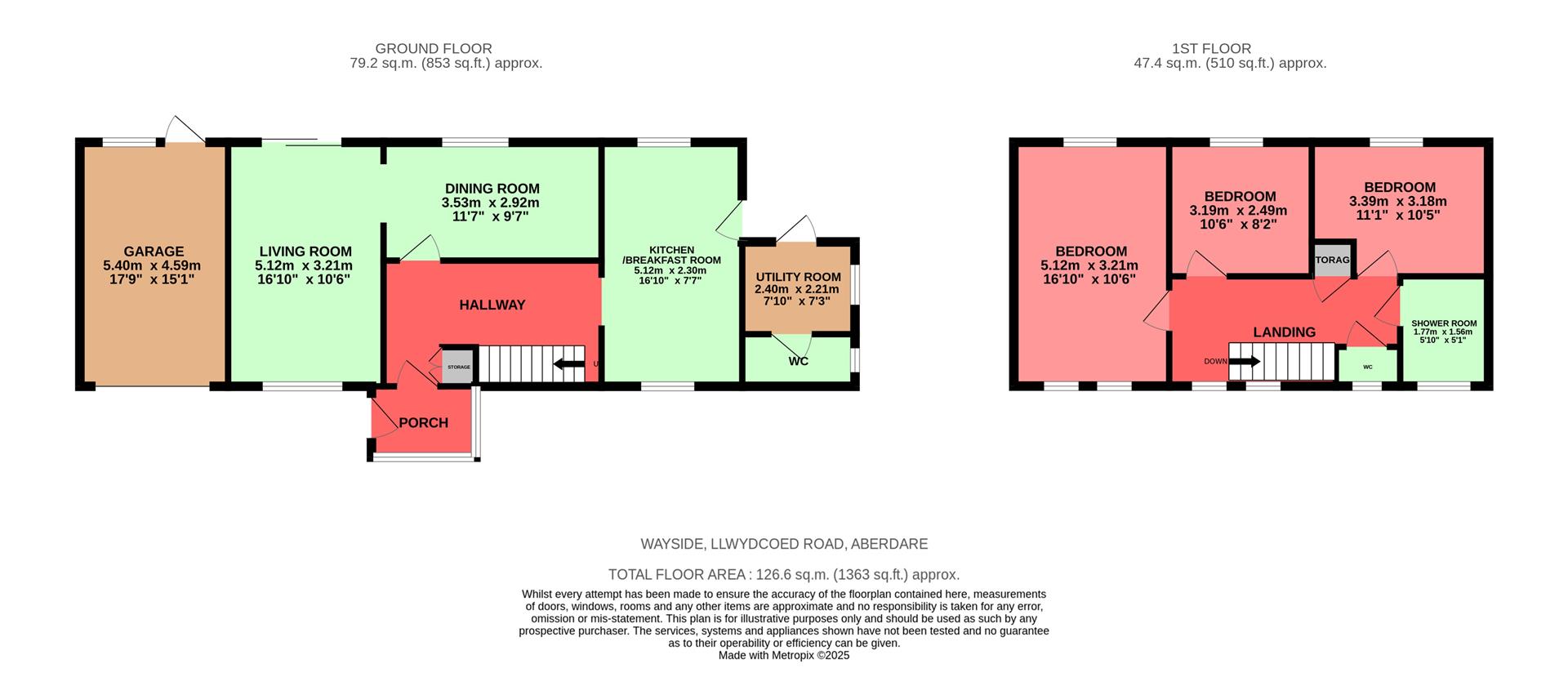 Llwydcoed Road, Aberdare Floorplan