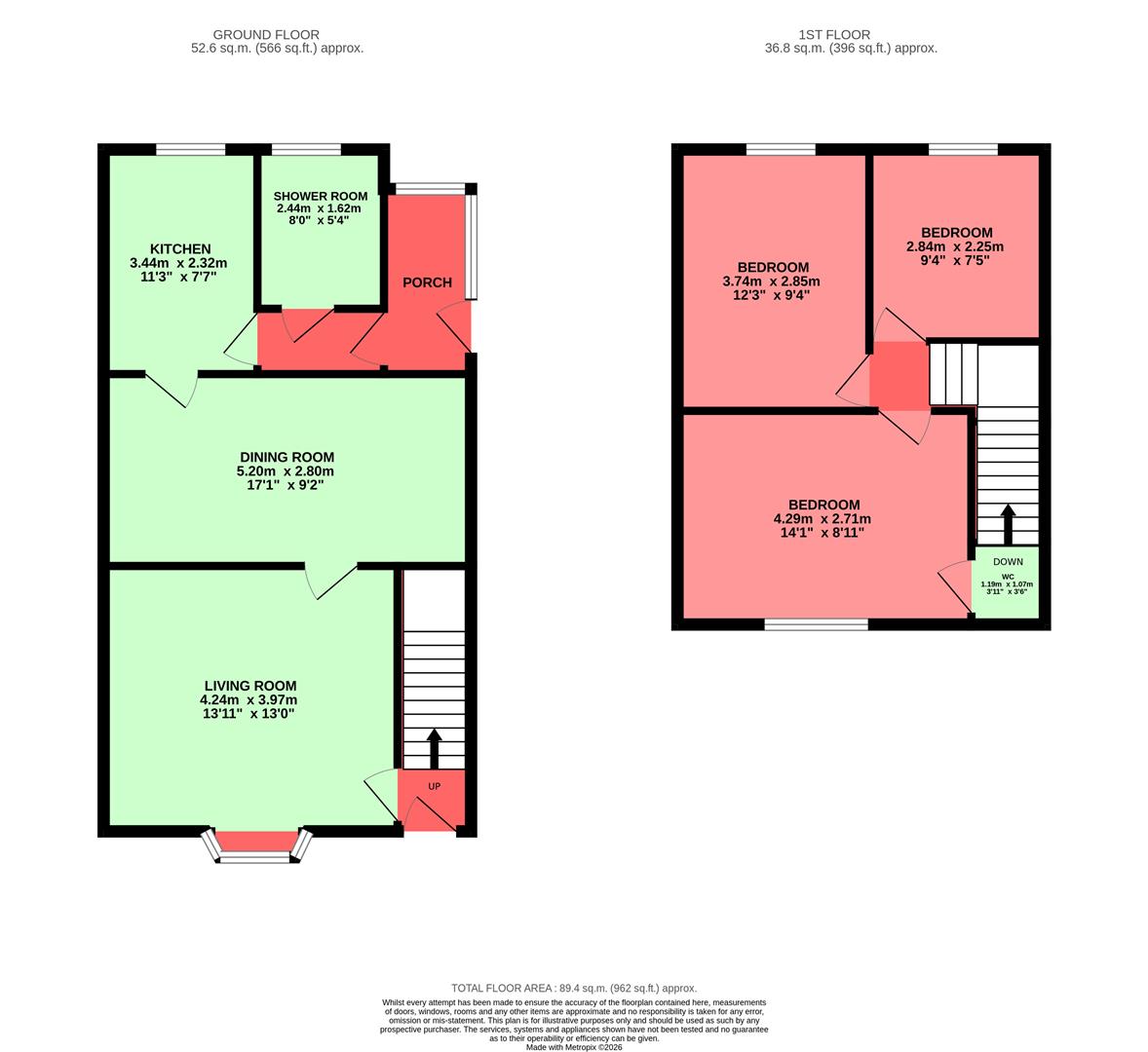 Trenant, Hirwaun, Aberdare Floorplan