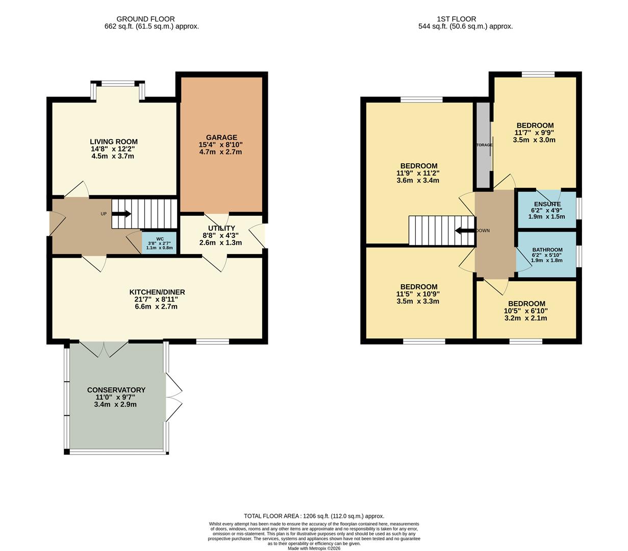 The Walk, Abernant Floorplan
