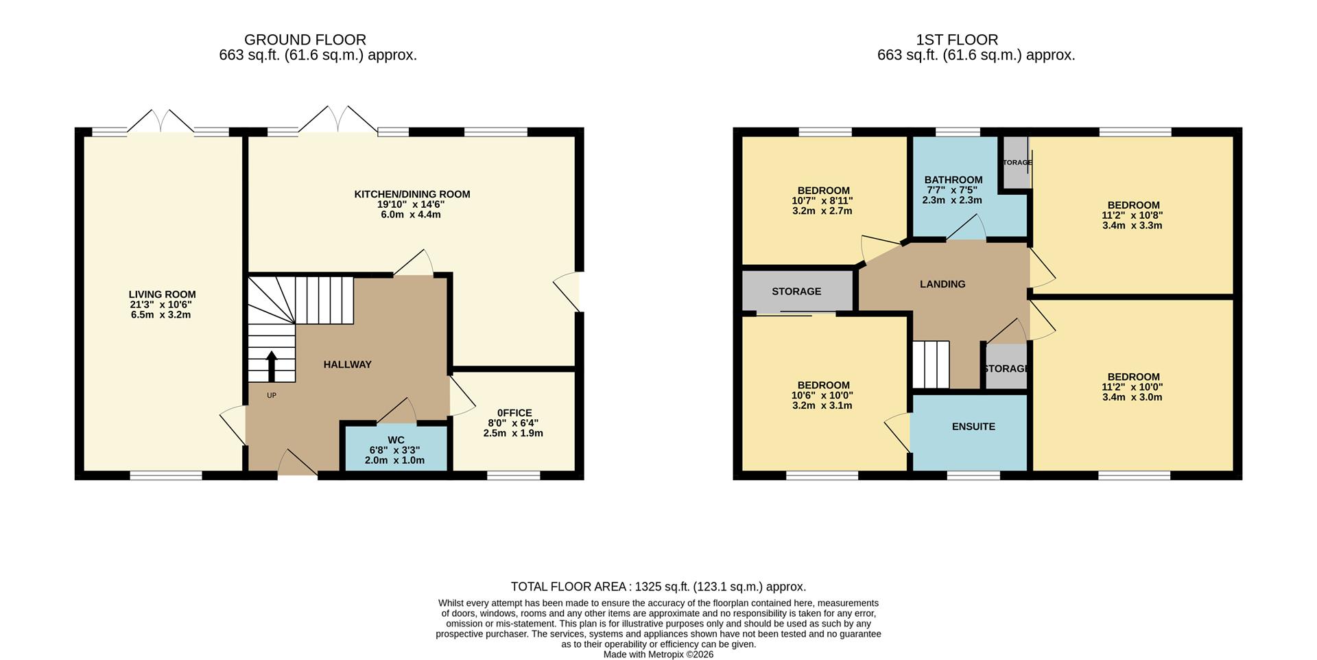 Maes Y Ffion, Llwydcoed, Aberdare Floorplan
